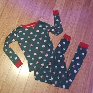 Carter's Girls Christmas Lightweight PJ's - Size 10 - Adorable Christmas Animals